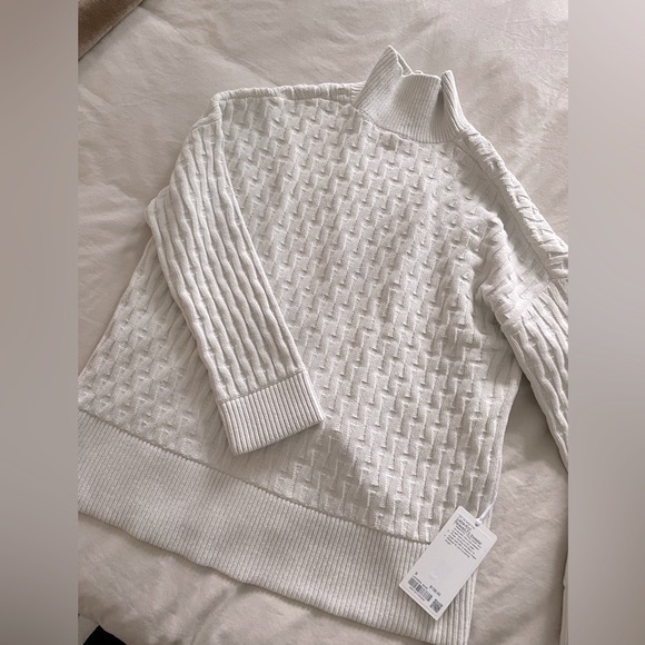 lululemon athletica Sweaters - LULU LEMON - COZY CABLE knit sweater